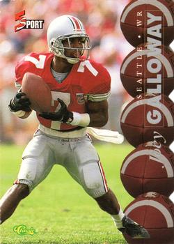 1995 Classic Five Sport - Silver Die Cuts #50 Joey Galloway Front