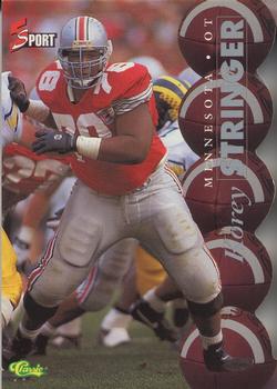1995 Classic Five Sport - Silver Die Cuts #66 Korey Stringer Front