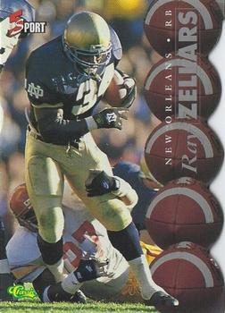 1995 Classic Five Sport - Silver Die Cuts #73 Ray Zellars Front