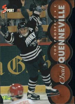 1995 Classic Five Sport - Silver Die Cuts #149 Chad Quenneville Front