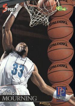 1995 Classic Five Sport - Silver Die Cuts #200 Alonzo Mourning Front