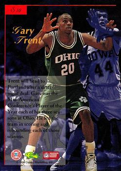 1995-96 Classic Five Sport Signings #S10 Gary Trent Back