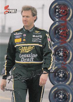 1995-96 Classic Five Sport Signings #S81 Rusty Wallace Front