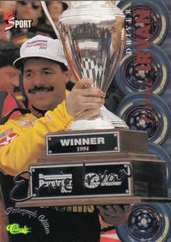 1995-96 Classic Five Sport Signings #S88 Ernie Irvan Front