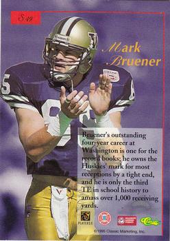 1995-96 Classic Five Sport Signings #S49 Mark Bruener Back