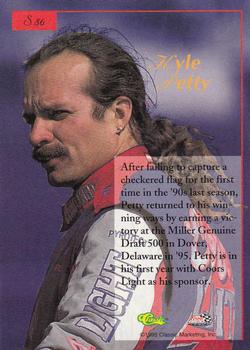 1995-96 Classic Five Sport Signings #S86 Kyle Petty Back