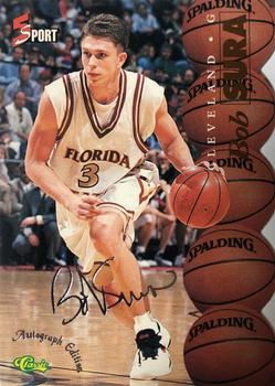 1995-96 Classic Five Sport Signings - Silver Die Cuts #S15 Bob Sura Front