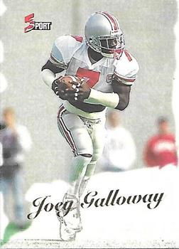 1995-96 Classic Five Sport Signings - Freshly Inked #FS-16 Joey Galloway Front