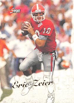 1995-96 Classic Five Sport Signings - Freshly Inked #FS-17 Eric Zeier Front