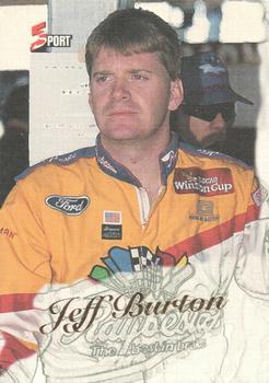 1995-96 Classic Five Sport Signings - Freshly Inked #FS-30 Jeff Burton Front