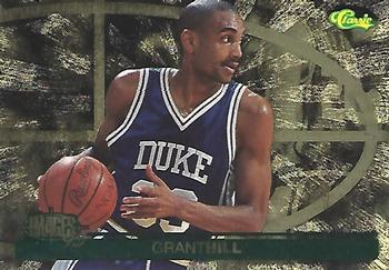 1995 Classic Images Four Sport - Classic Performances #CP2 Grant Hill Front
