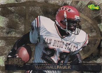 1995 Classic Images Four Sport - Classic Performances #CP9 Marshall Faulk Front