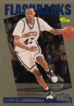 1995 Classic Images Four Sport - Flashbacks #TF4 Donyell Marshall Front