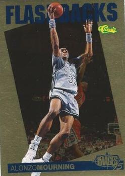 1995 Classic Images Four Sport - Flashbacks #TF8 Alonzo Mourning Front