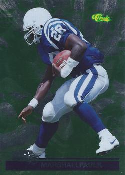 1994-95 Classic Assets - Images Four Sport Previews #IP3 Marshall Faulk Front