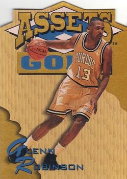 1995 Classic Assets Gold - Die Cuts Gold #GDC4 Glenn Robinson Front