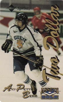 1995 Classic Assets Gold - Phone Cards $2 #NNO Aki-Petteri Berg Front