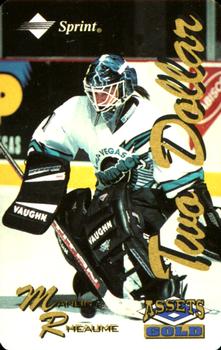 1995 Classic Assets Gold - Phone Cards $2 #NNO Manon Rheaume Front
