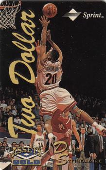 1995 Classic Assets Gold - Phone Cards $2 #NNO Damon Stoudamire Front