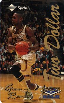 1995 Classic Assets Gold - Phone Cards $2 #NNO Glenn Robinson Front
