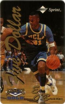 1995 Classic Assets Gold - Phone Cards $5 #NNO Ed O'Bannon Front