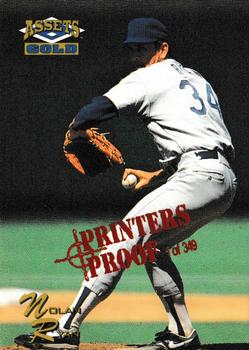 1995 Classic Assets Gold - Printer's Proofs #11 Nolan Ryan Front
