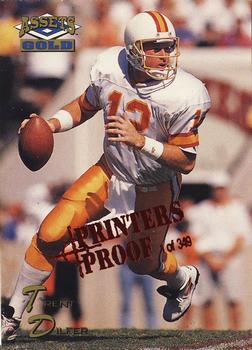 1995 Classic Assets Gold - Printer's Proofs #30 Trent Dilfer Front