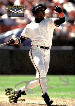 1995 Classic Assets Gold - Silver Signatures #12 Barry Bonds Front