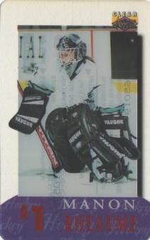 1996 Classic Clear Assets - Phone Cards $1 #11 Manon Rheaume Front
