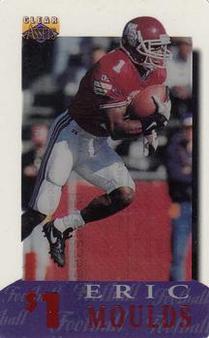 1996 Classic Clear Assets - Phone Cards $1 #14 Eric Moulds Front