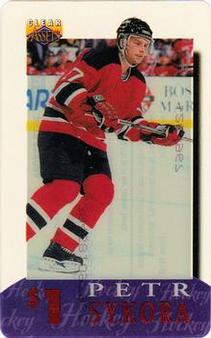 1996 Classic Clear Assets - Phone Cards $1 #22 Petr Sykora Front