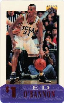 1996 Classic Clear Assets - Phone Cards $1 #29 Ed O'Bannon Front