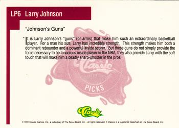 1991 Classic Four Sport - Limited Prints #LP6 Johnson's Guns Back