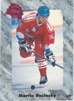 1991 Classic Four Sport - French #17 Martin Rucinsky Front