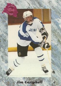 1991 Classic Four Sport - French #25 Jim Campbell Front