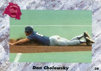 1991 Classic Four Sport - French #85 Dan Cholowsky Front