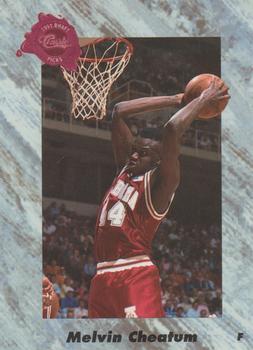 1991 Classic Four Sport - French #212 Melvin Cheatum Front