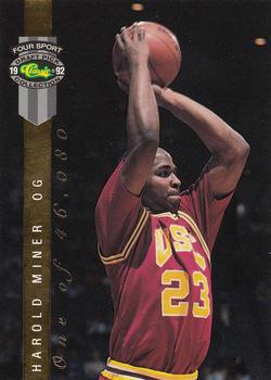 1992 Classic Four Sport - Limited Prints #LP12 Harold Miner Front