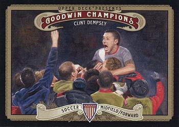 2012 Upper Deck Goodwin Champions #42 Clint Dempsey Front