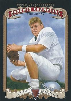 2012 Upper Deck Goodwin Champions #34 Troy Aikman Front
