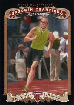 2012 Upper Deck Goodwin Champions #92 Jeremy Wariner Front