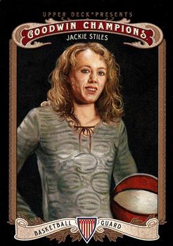 2012 Upper Deck Goodwin Champions #106 Jackie Stiles Front