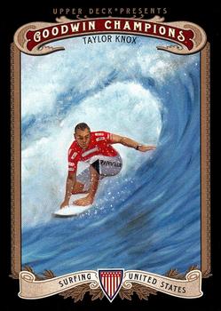 2012 Upper Deck Goodwin Champions #125 Taylor Knox Front