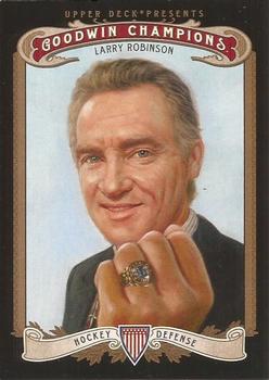 2012 Upper Deck Goodwin Champions #129 Larry Robinson Front