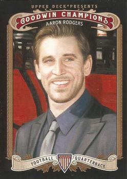 2012 Upper Deck Goodwin Champions #131 Aaron Rodgers Front
