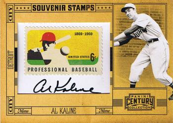 2010 Panini Century - Baseball Six Cent Stamp Autographs #66 Al Kaline Front