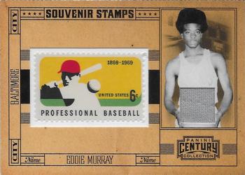 2010 Panini Century - Baseball Six Cent Stamp Materials #10 Eddie Murray Front