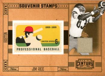 2010 Panini Century - Baseball Six Cent Stamp Materials #55 Jim Rice Front