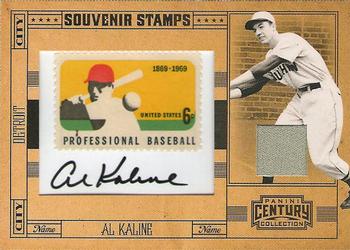 2010 Panini Century - Baseball Six Cent Stamp Materials Autographs #66 Al Kaline Front