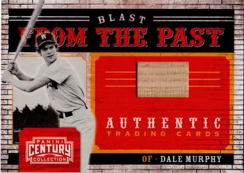 2010 Panini Century - Blast from the Past Bats #18 Dale Murphy Front